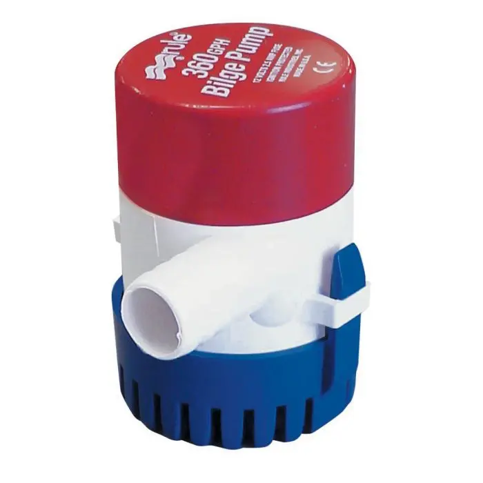 Rule 12V 500 Gph Non-Automatic Pump Ru25D For Marine Applications