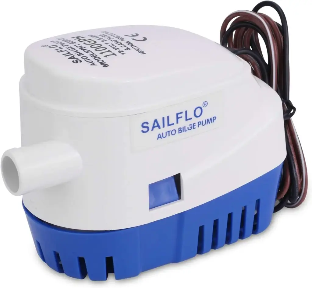 [SFBP1G110006] Seaflow 1100Gph 12V Automatic Submersible Bilge Pump Sfbp1G110006