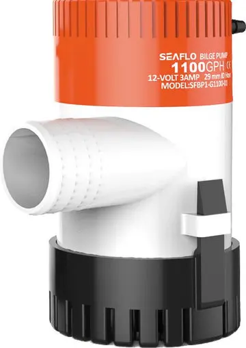 [SFBP1G110001] 1100Gph 12V Submersible Bilge Pump | Sfbp1G110001 | Seaflow