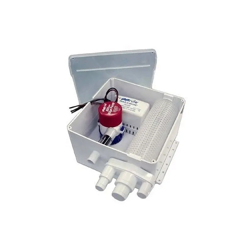 24V Shower Drain Pump Ru98A24 - Fast Water Removal, 19Mm Output