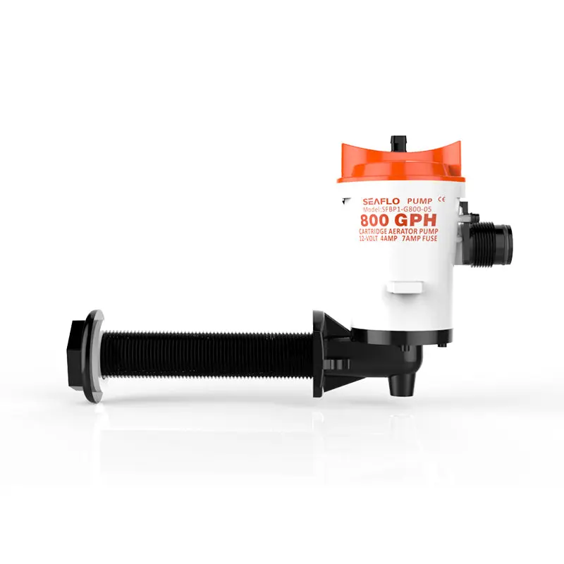 [SFBP1G80005] Livewell Pump 800 Gph 12V Elbow | Sfbp1G80005 | Efficient Water Circulation