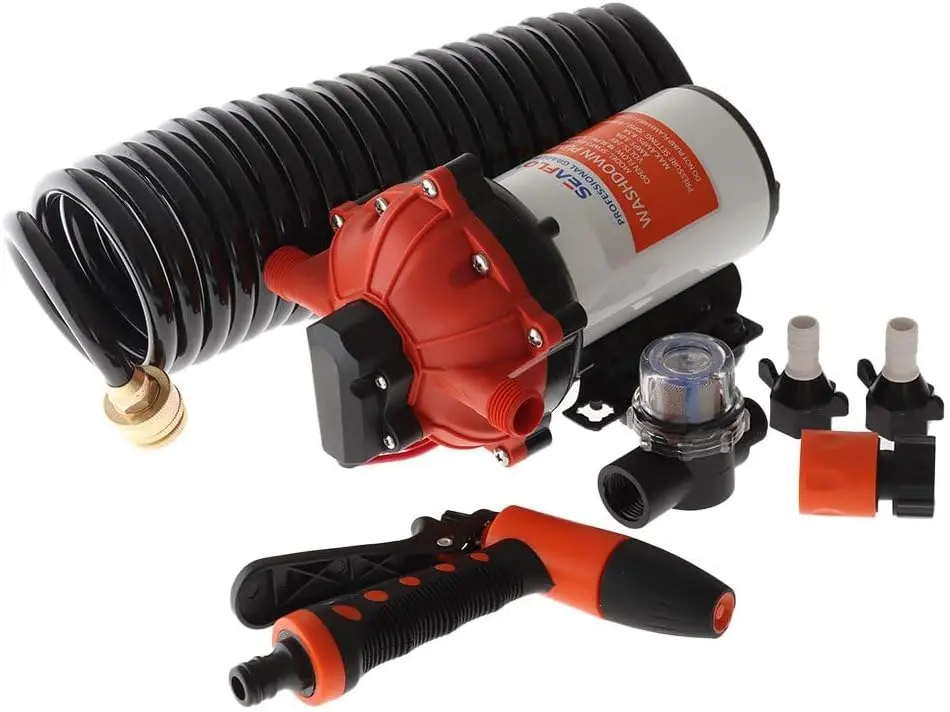 [SFWP205007051] Seaflo 24V Washdown Pump Kit 5.0/18.9 | Sfwp205007051 | 70 Psi
