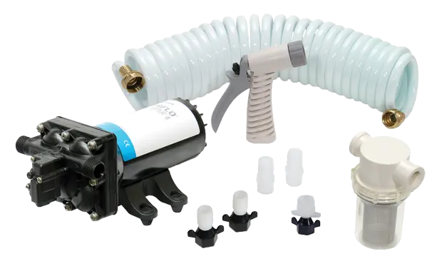 [SH4348-153-E09] Washdown Kit 45Psi 12V Sh4348-153-E09 - Powerful Boat Cleaning Solution