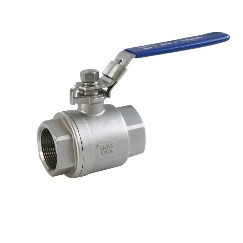 [GS30006] 1-1/2" Stainless Steel Ball Valve Gs30006 - Durable Fluid Control