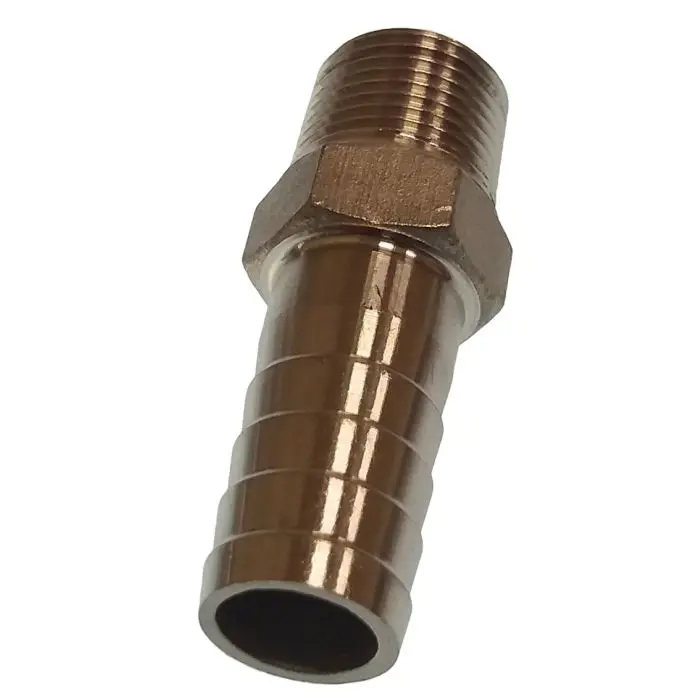 [GS30227] Male Hose Adaptor 1" 25Mm Inox Gs30227 - Secure Hose Connection