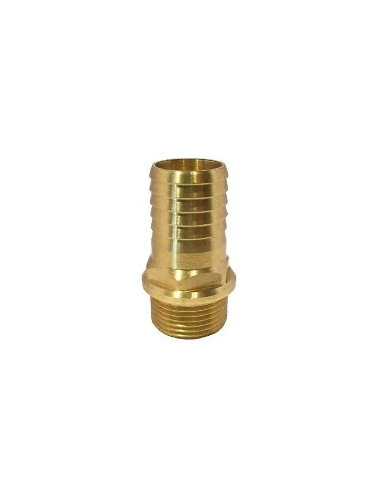 [GS30109] Brass Hose Adapter Male 1/4" - 10Mm (2) | Gs30109 | Goldenship