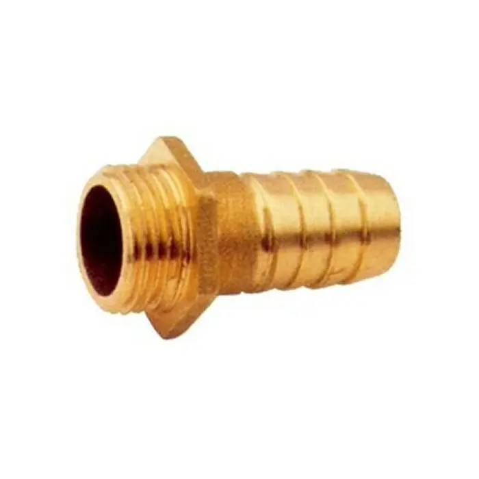 [GS30110] Brass Hose Adapter Male 1/4" - 8Mm (2-Pack) | Gs30110 | Goldenship