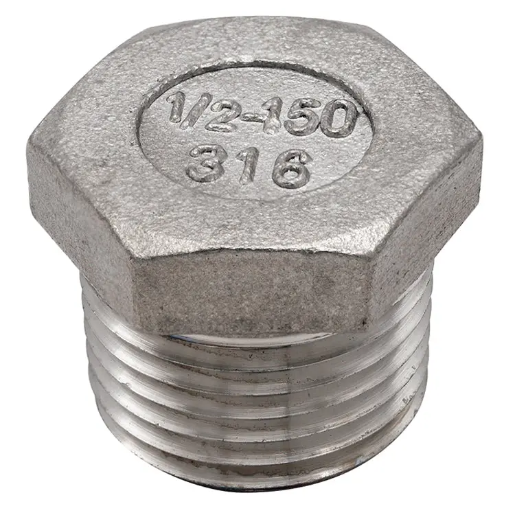 [GS30583] Hex Head Plug Aisi 316 1" | Gs30583 | Marine Use | Goldenship