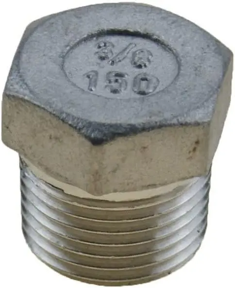 [GS30586] Hex Head Plug Aisi 316 2" | Gs30586 | Corrosion-Resistant Marine Plug