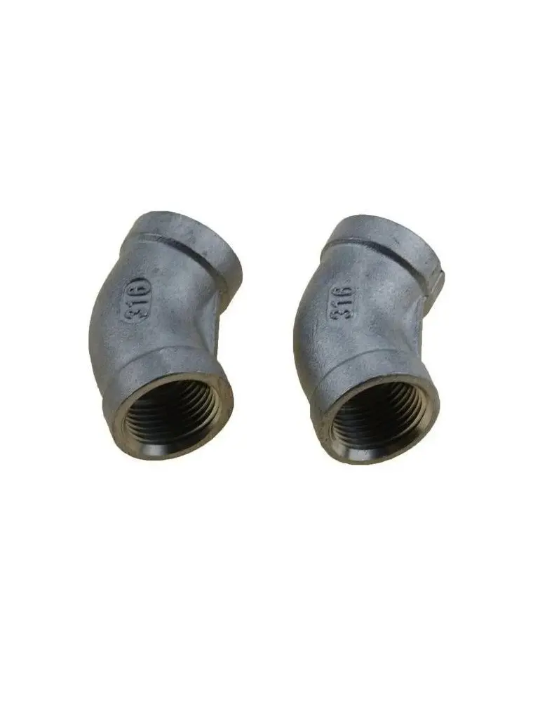 [GS30550] Street Elbow Banded Aisi316 3/8" (2) | Gs30550 | Goldenship