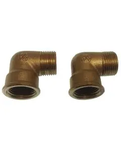 [GS30170] Elbow 90º 3/8" (2) | Gs30170 | Goldenship Piping Connector