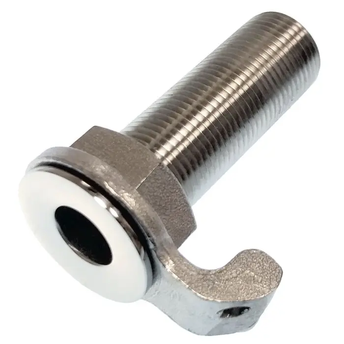 [GS30375] Thru Hull Scupper 1-1/2" Inox | Gs30375 | Efficient Drainage Solution