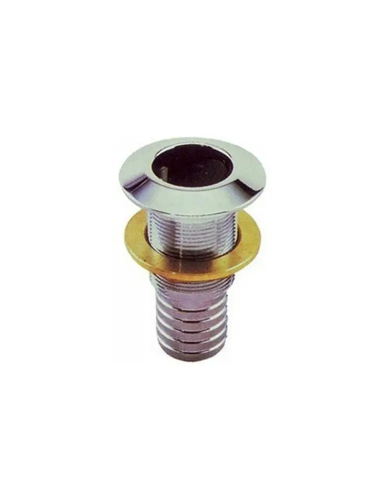 [GS30071] Brass Thru-Hull Fitting 3/8" 1/2" | Gs30071 | Marine Hardware