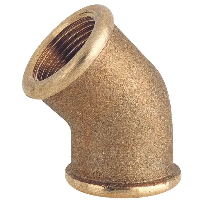 [GS30815] Elbow 45° F.F. 1.5'' Brass Cr | Gs30815 | Marine Use | Goldenship