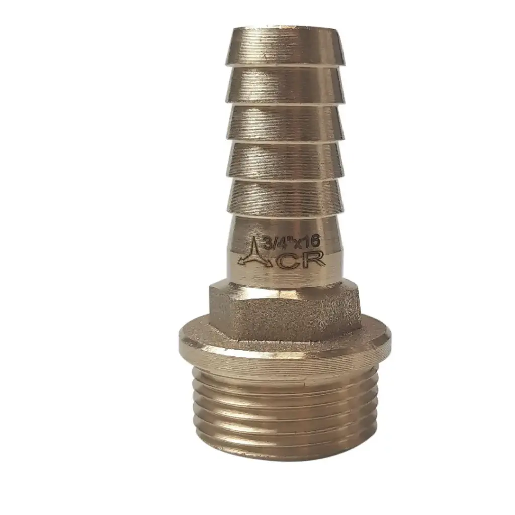 Brass Hose Tail 3/4'' X 16Mm | Gs30836 | Goldenship