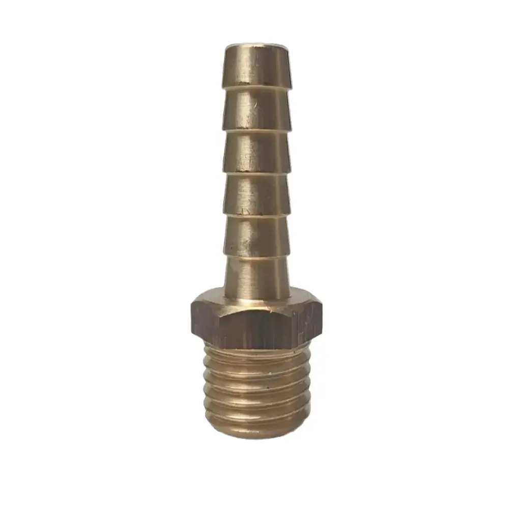 [GS30855] Hose Tail 1/4'' X 8M Brass Cr - Gs30855 - Goldenship Marine Connection