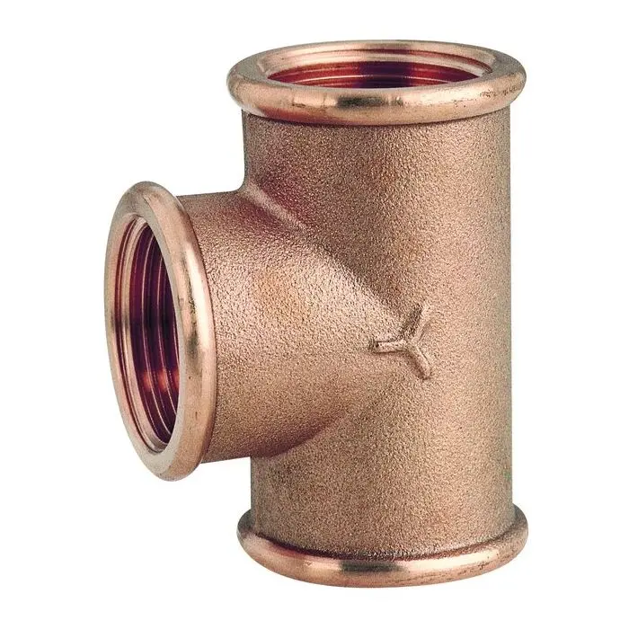 Tee Bronze 1/2" Fitting Gs30671 - Durable Marine Application