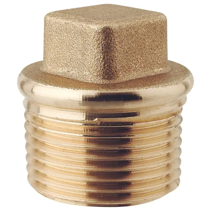 Plug Square Head 3/4'' M. Brass Cr | Gs30909 | Durable Sealing Plug