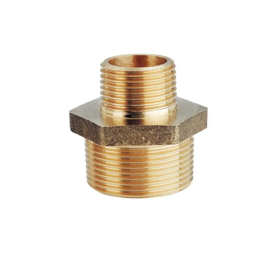 Reducing Nipple 1'' X 3/4'' Brass C | Gs30892 | Goldenship