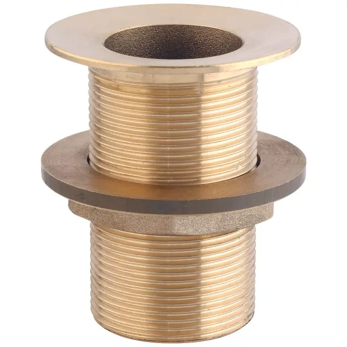 Through Hull 1.25" Brass Cr | Gs30773 | Marine Corrosion-Resistant