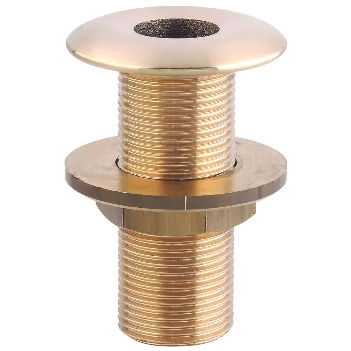 [GS30766] 1'' Brass Through Hull Fitting Gs30766 | Durable Marine Hardware