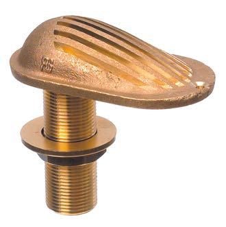 [GS30762] Intake Strainer 1.5" Brass Cr | Gs30762 | Goldenship Marine Hull