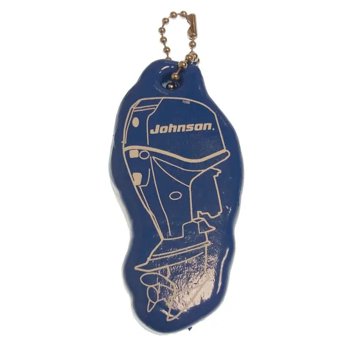 [GS41491] Vinyl Floated Key Chain Johnson - Gs41491 | Stylish Key Accessory