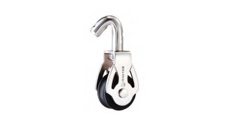 [MVSB1610F] 16Mm Hook Block Mvsb1610F - Durable Hardware, Supports 120 Kg