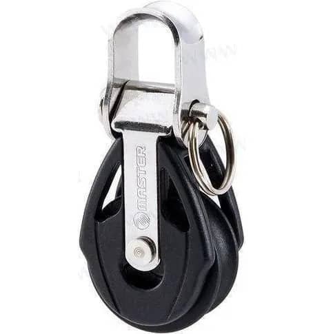 [MVBB2227F] 22Mm Single Shackle Block Mvbb2227F - 100Kg Load Capacity