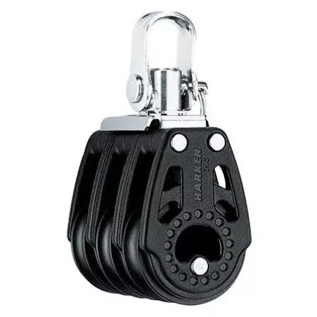 [MVBB0205F] 29Mm Triple Swivel Shackle Block Mvbb0205F - 160Kg Load Capacity