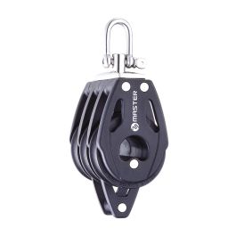 [MVBB0206F] 29Mm Triple Becket Swivel Shackle Block Mvbb0206F - 160Kg Capacity