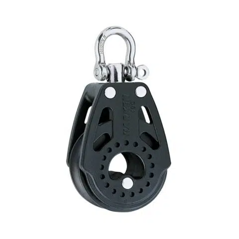 40Mm Single Swivel Shackle Block Mvbb0401F - 230Kg Load Capacity