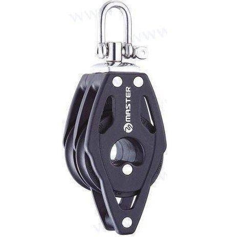 40Mm Double Becket Swivel Shackle Block Mvbb0404F - 230Kg Load Capacity