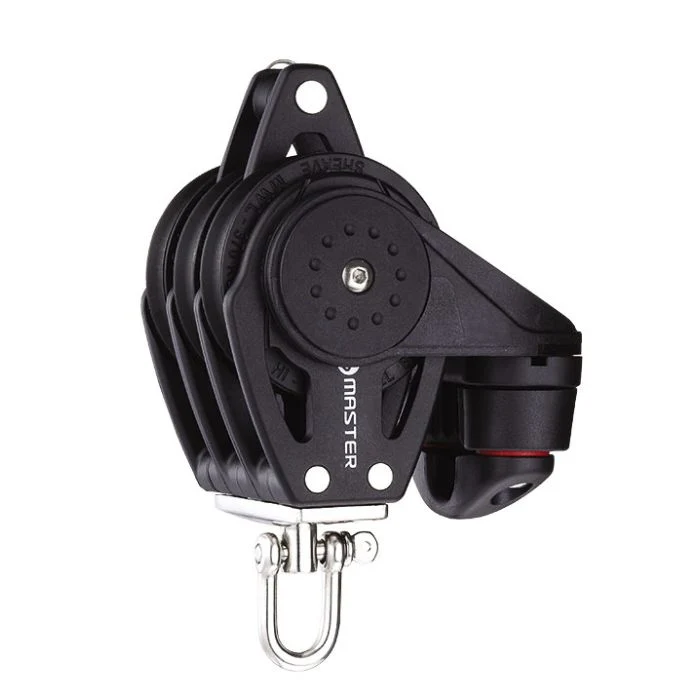 [MVBB0513F] 57Mm Triple Becket Swivel Shackle Bloc Mvbb0513F - 100Kg Load Capacity