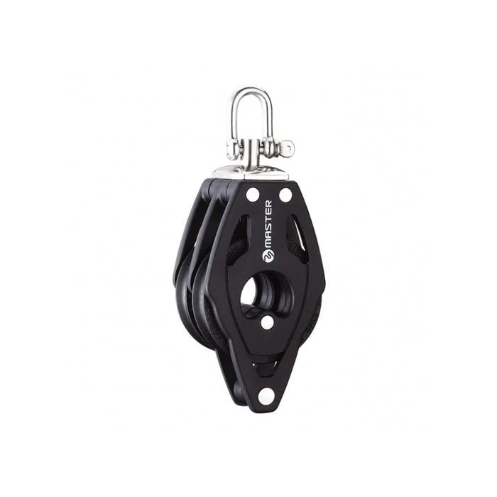 [MVBB0704F] 75Mm Double Becket Swivel Shackle Block Mvbb0704F - 563Kg Capacity