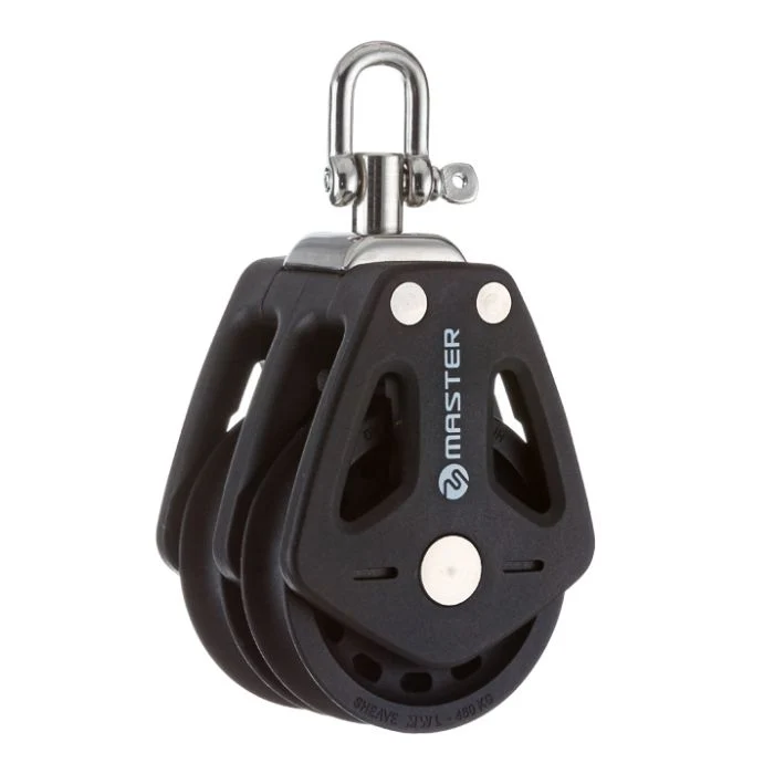50Mm Double Swivel Shackle Block Mvbp0503F - 522Kg Load Capacity