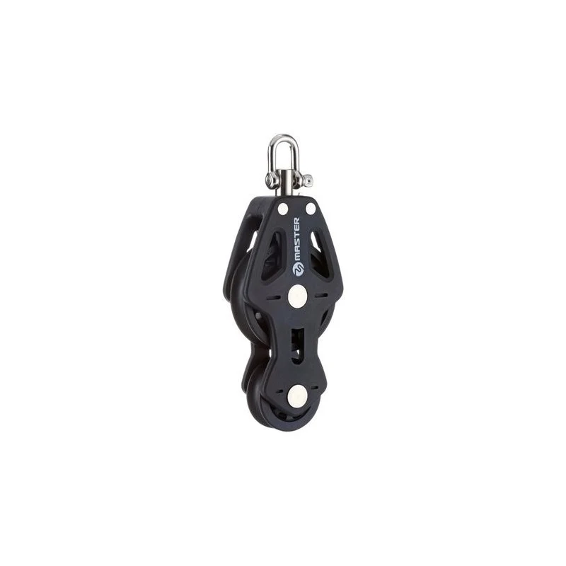 50Mm Swivel Shackle Block Mvbp0519F - 522 Kg Swl, Compact Design