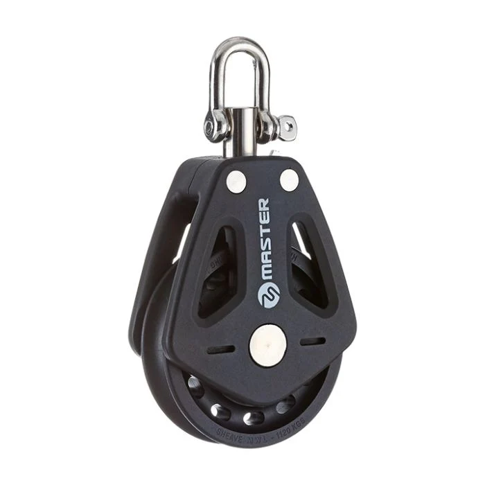 [MVBP0601F] 60Mm Swivel Shackle Block | Mvbp0601F | 600Kg Load Capacity