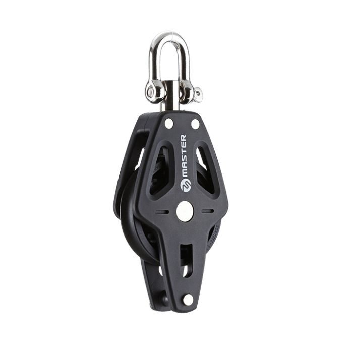 [MVBP0602F] 60Mm Swivel Shackle Block Mvbp0602F - 600Kg Load Capacity