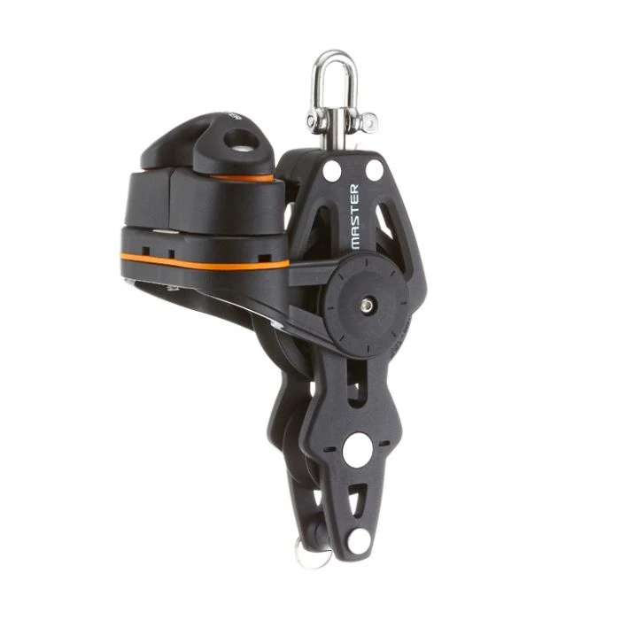 60Mm Single Fiddle/Becket/Swivel Shack Mvbp0622F - 100Kg Load Capacity