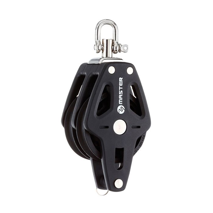 [MVBP7204F] 72Mm Double Becket Swivel Shackle Block Mvbp7204F - 1000Kg Load