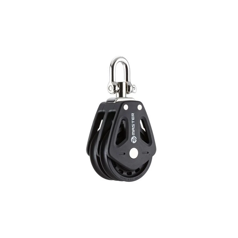 90Mm Double Swivel Shackle Block Mvbp0903F - 1500Kg Load Capacity