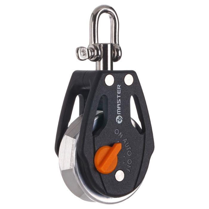 [MVRA0401F] 40Mm Ratchet Single Block With Swivel Shackle | Mvra0401F | 150Kg Capacity