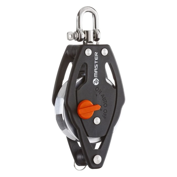 [MVRA0402F] 40Mm Ratchet Single Becket Block Swivel | Mvra0402F | 150Kg Load Capacity