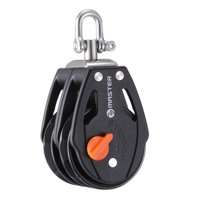 57Mm Ratchet Double Block Swivel Shackle Mvra0503F - 230Kg Capacity