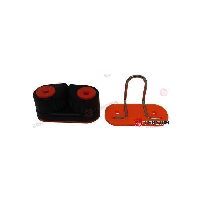 Medium Aluminum Cleat/Wire Fairlead Mvbc1204F - 150 Kg Capacity