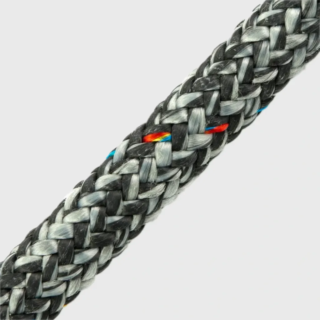 Poly-Braid-32 10Mm Grey/Black Rope 110M | Pol2081812110 | 2500Kg Swl