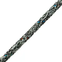 [POL2018620008] Prorace One 8Mm Black/Grey Poly Rope - 3,400 Kg | Pol2018620008