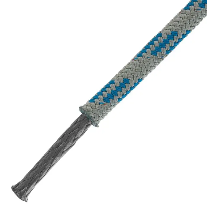 [POL2086663106] Prorace Four 6Mm Grey/Blue Rope 185M | Pol2086663106 | 1600Kg Load