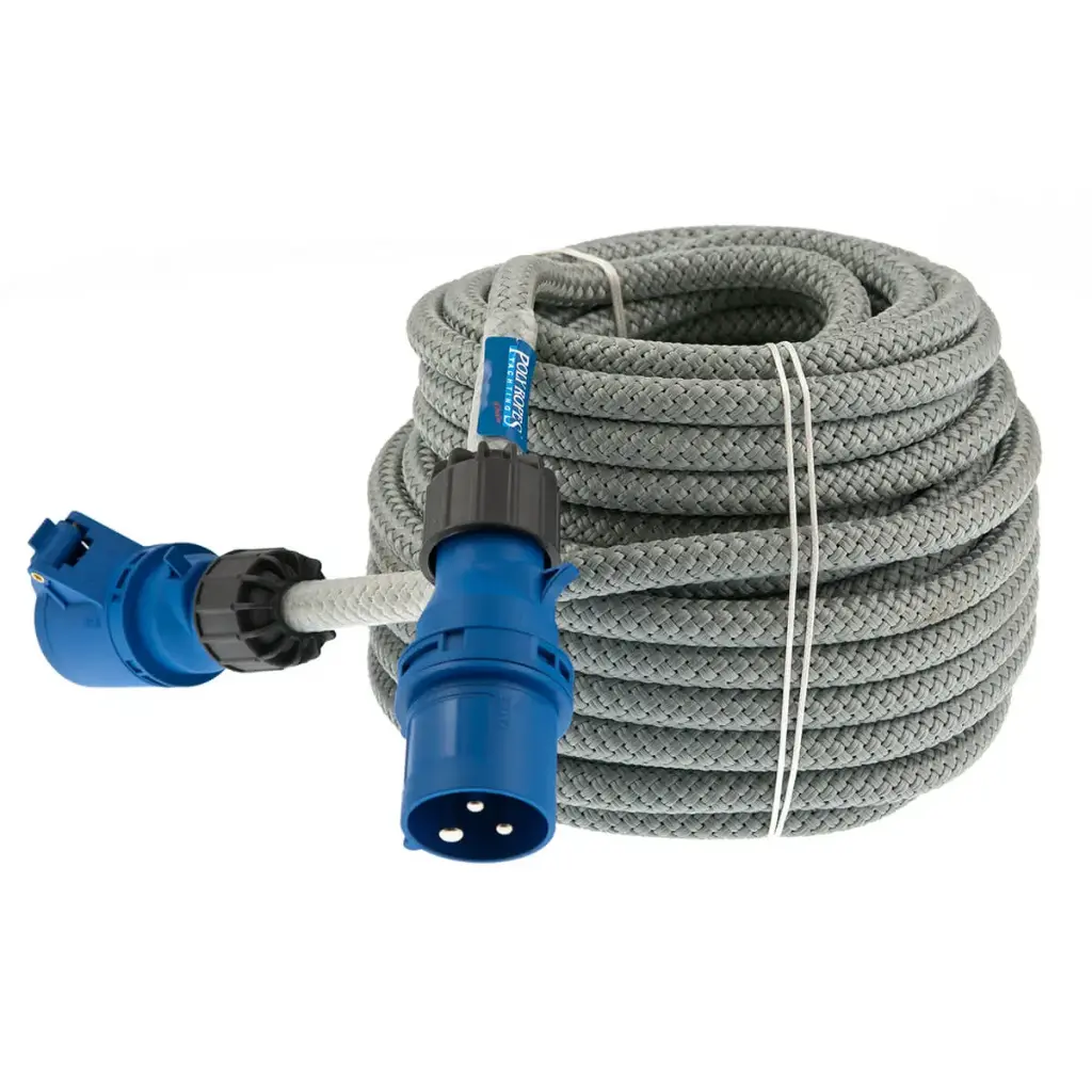 [POL3700200008] Fender Rope 12Mm X 1.7M Silver (2) | Pol3700200008 | Marine Ropes